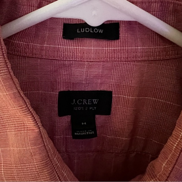 J. Crew mens long sleeve 100% cotton button down shirt | size medium - Picture 8 of 11